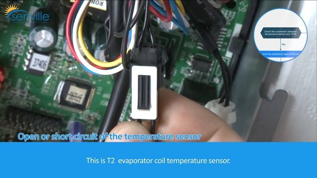 Open or Short Circuit of Temperature Sensor