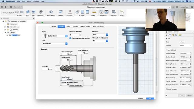 3D Milling with Fusion 360