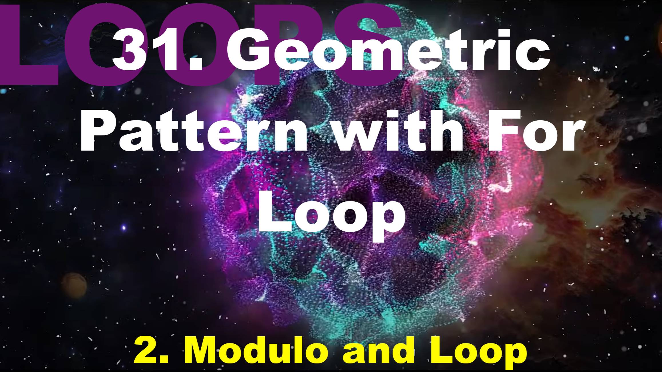 31.2. Modulo and Loop