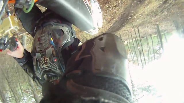 Stick through Cheek...motorcycle facial impalement....OFFICIAL..