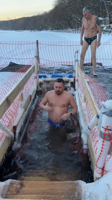 Крещенские купания в Кунцево! Всех с праздником!