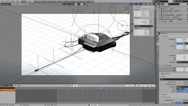N64 Blender 2.80 Eevee turntable