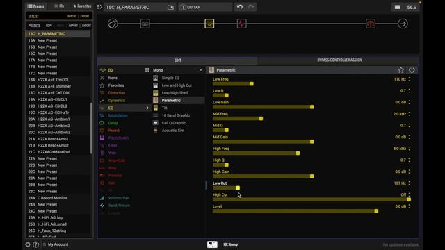 EQ Deymstified for Line 6 Helix/HX Stomp/HX Effects and even POD Go