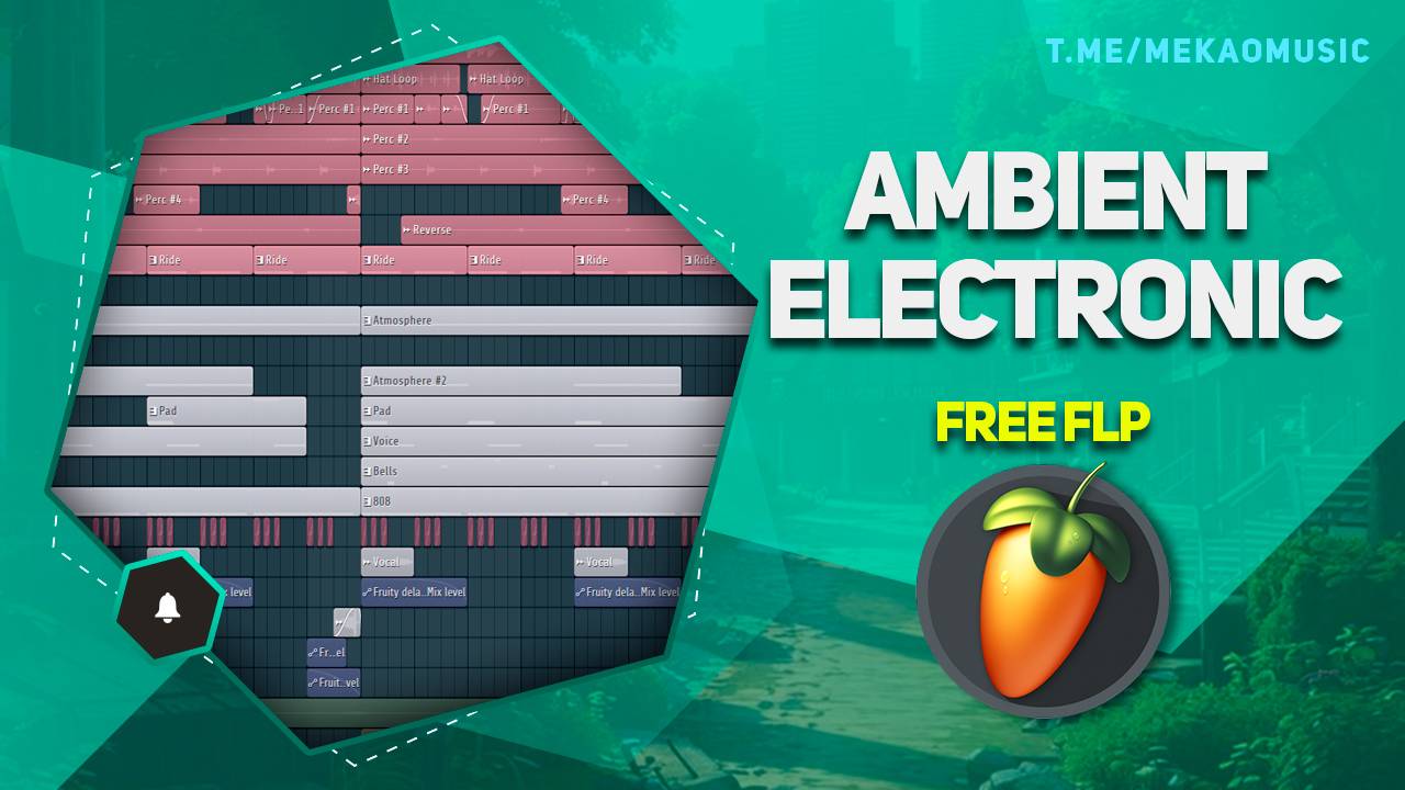 Ambient Electronic в FL Studio 24 (+FREE FLP/Бесплатный FLP)