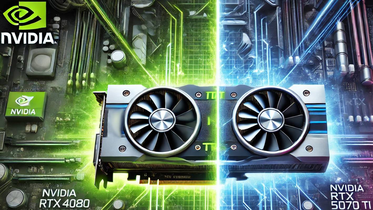 rtx4080 vs rtx5070ti сравнение производительности видеокарт