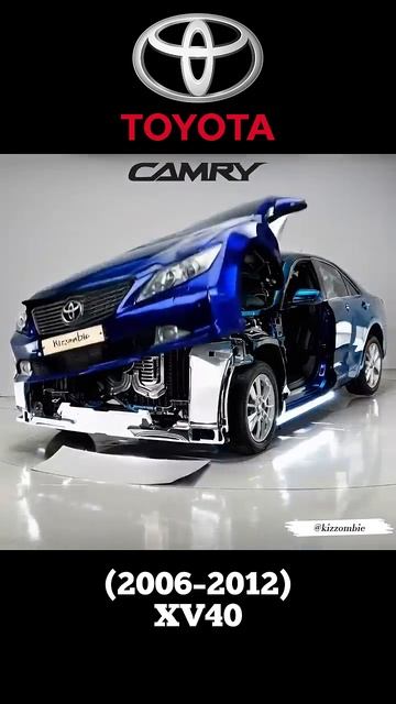 История трансформации автомобиля Toyota Camry XV (Wide-body) #Technoyarus