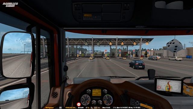 ETS2 [GR] 1.33 Beyond The Baltic Sea DLC #22- Санкт-Петербург to Vyborg 2/2