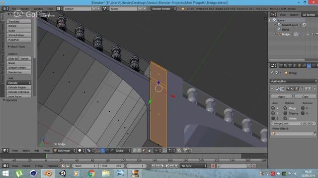 Speed Art Bridge - Blender