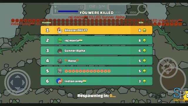 Pro vs Pro Mini Militia - Doodle Army 2 Game play || Outpost Map || By Shooter PKG.