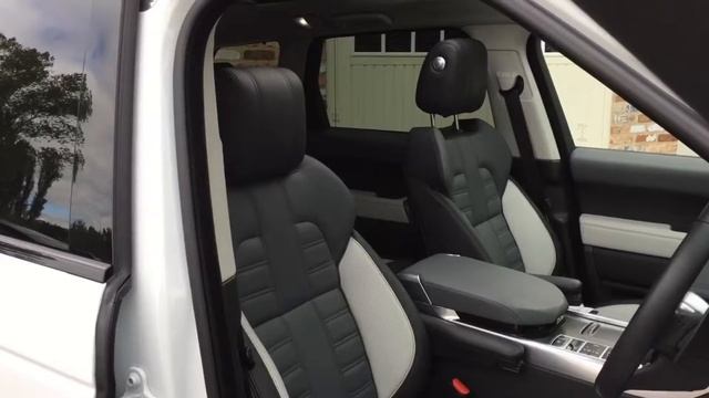 LAND ROVER RANGE ROVER SPORT SDV6 AUTOBIOGRAPHY DYNAMIC FOR SALE IN WHITE