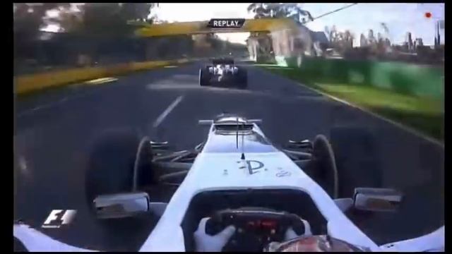 Raikkonen, Kobayashi, & Massa battle in Melbourne