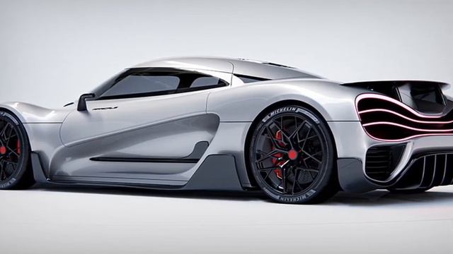 The New hydrogen powered VIRITECH APRICALE hypercar