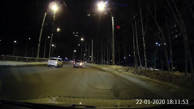 70mai Dash Cam 1S (MIDRIVE D06) Съемка ночью