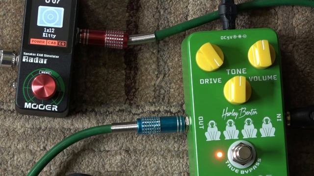 Harley Benton Vintage Overdrive + Mooer Radar