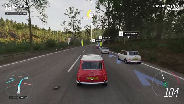 MINI COOPER 1998 SERIES RACE || FORZ HORIOZON 4 || RTX 3060 #forzahorizon4gameplay