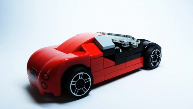 Bugatti Veyron Cabrio - Microscale Lego Toy