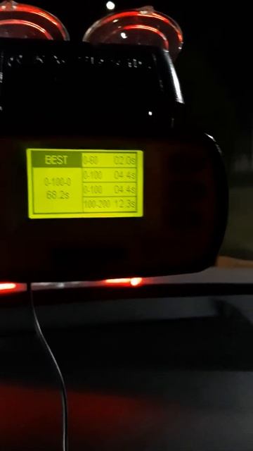 Audi A4 stage 2 330лс. 0-100, 100-200.