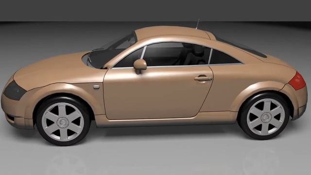 Blender Audi TT  (720P)