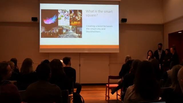 Smart Square - Master's course project delivery, autumn term 2018
