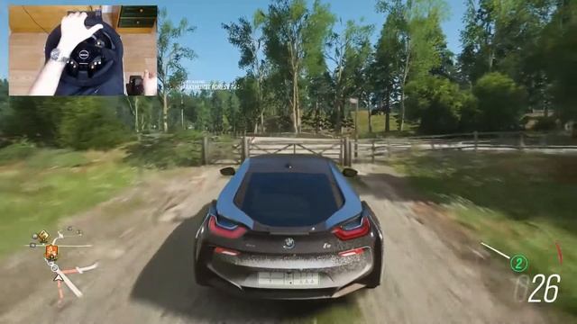 Forza Horizon 4 - BMW i8.8 - XDRIVE MODE OFF-ROAD with THRUSTMASTER TX _ TH8A - 4K