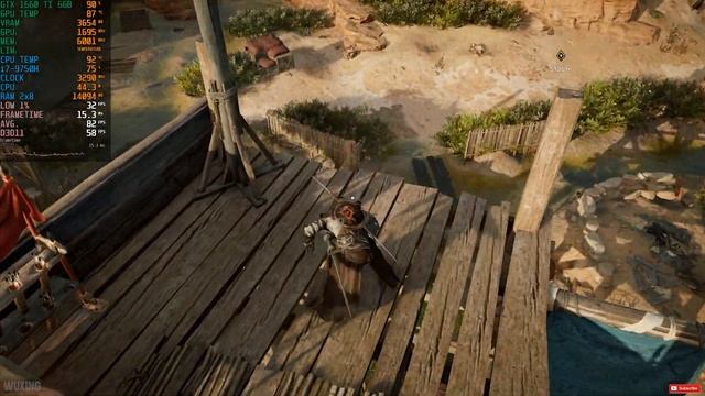 Assassin's Creed Origins Ultra High settings | GTX 1660 Ti | i7 9750H (60FPS)