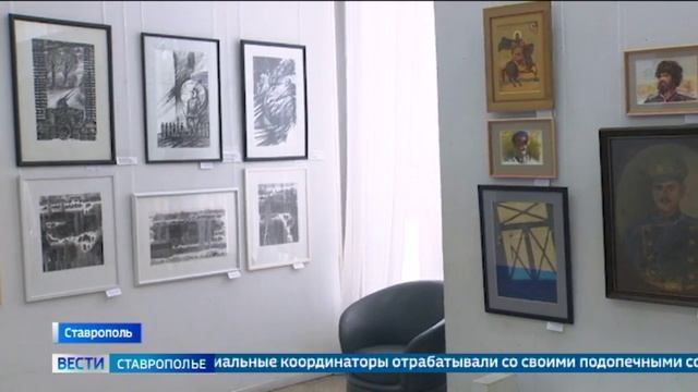 В Ставрополе открылась художественная выставка портретов участников СВО