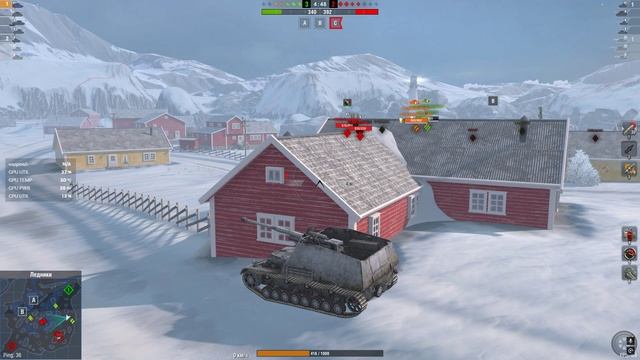 Танки блиц. Nashorn
