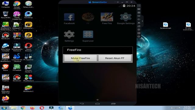 SmartGaGa FREE FIRE FACEBOOK LOGIN PROBLEM, Facebook Login Disabled Error Fix 🔥, Auto Logout Fix