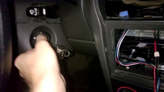 Corsa C: iPad Mini on the dash