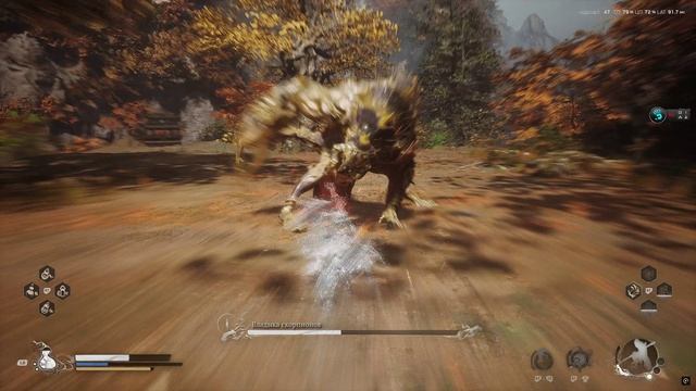 Black Myth Wukong бой Владыка скорпионов