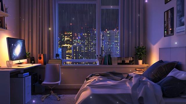 Расслабляющие звуки дождя Звуки дождя на окне для сна при бессоннице