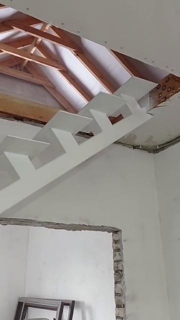 Лестница на моно косоуре I Металлическая лестница I Гомель I Сварим Металл