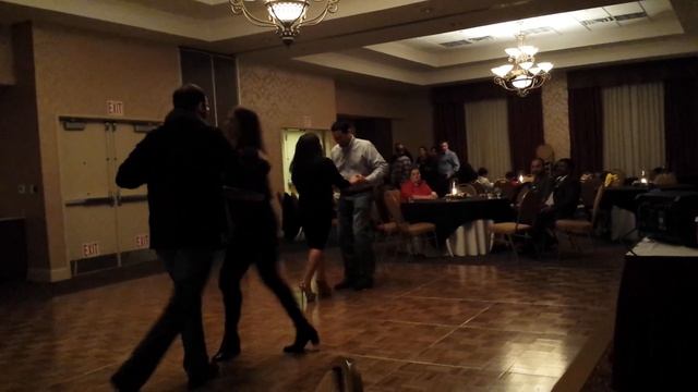 Salsa Striptease At Office Christmas Party