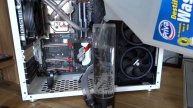 Jonsbo C4 Build/ Casemod - little blue - Gigabyte Gaming 7 - EK Custom Loop -German/ Deutsch - PCHM