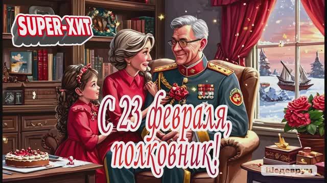 С 23 февраля, полковник! (песня на заказ)