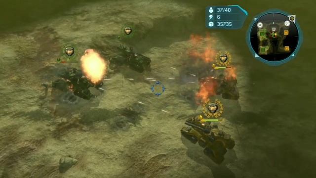 14 STAR GRIZZLY TANK SHOWDOWN | Halo Wars