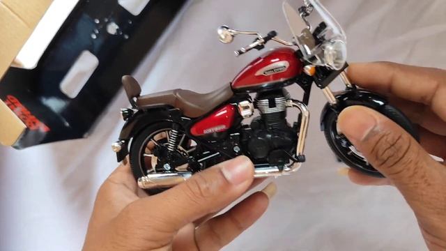 Unboxing Of Royal Enfield Bullet Red Colour - Kids Toy World