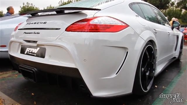 NEW Porsche Panamera TURBO!  --  BEASTLY DESIGN!