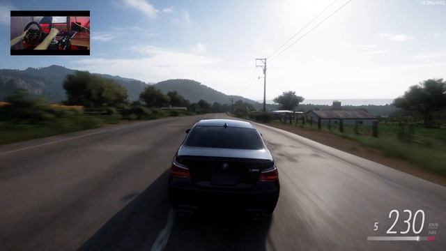 (2024) Forza Horizon 5 \ (2009) BMW M5 E60 (912 bg/899N-m) / (LOGİTECH G29 + Shifter) Gameplay