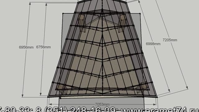 Навесы из поликарбоната Челябинск 21