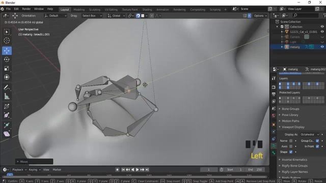 Blender rigging basics part-5 malayalam animation tutorial