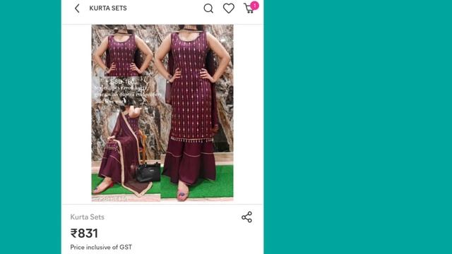 Meesho Mini Haul Of Sharara Set Under Rs 1000/Fashion 2022/Sharara Kurta Set