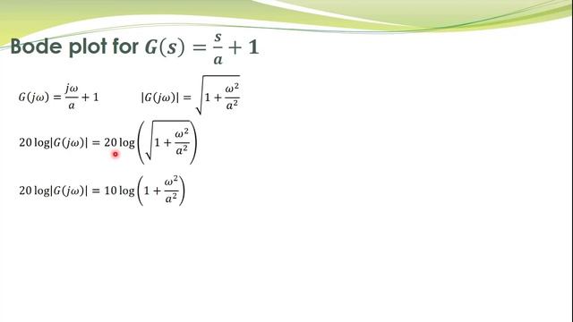 LCS21 - 39b - Bode diagrams of simple transfer functions