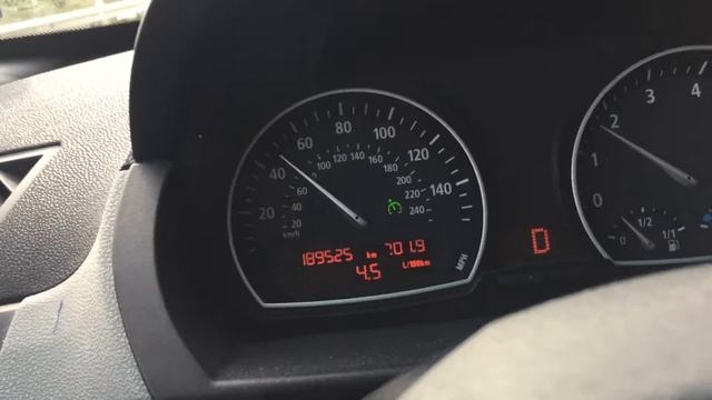 BMW X3 80 km/h