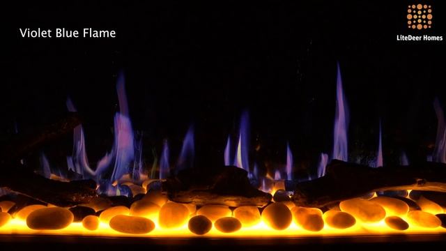 LiteDeer Homes - Latitude Smart Fireplace