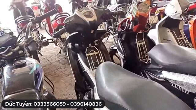 Trực tiếp giá xe máy cũ cửa hàng Đức Tuyền ở Bến Cát - Bình Dương
