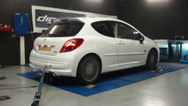 Reprogrammation Moteur Peugeot 207 RC 175cv @ 214cv dyno digiservices