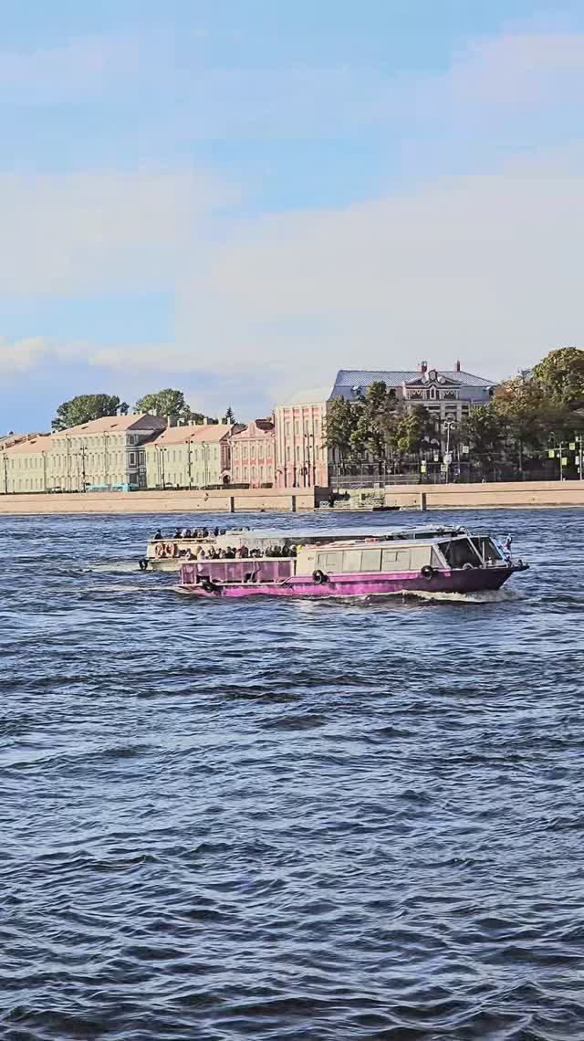 По Большой Неве, Санкт-Петербург