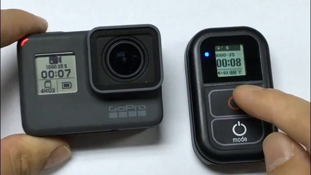 Suptig wifi remote with gopro hero 5 pairing