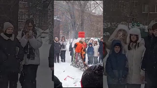 Масленица прощай Зима❄⛄ соблюдение традиции